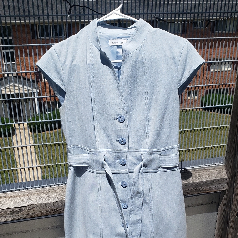 Calvin Klein Button Dress